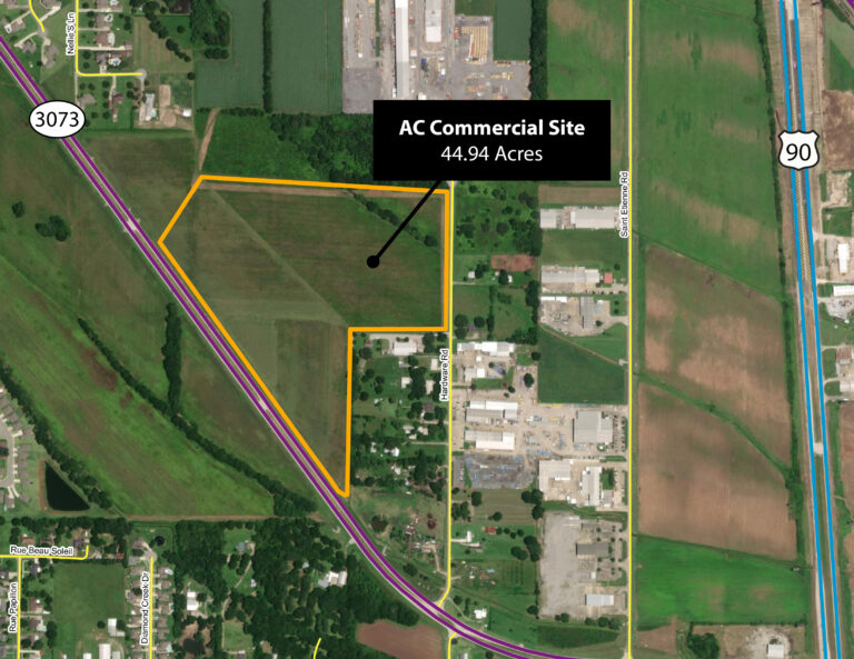 AC Commercial Site Aerial Map LSSC 768x593